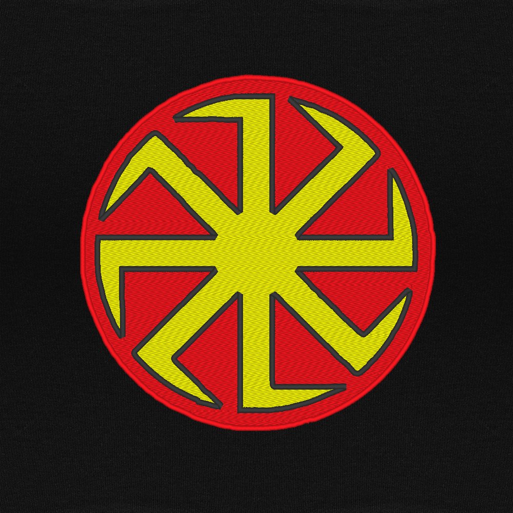 Kolovrat hímzett minta Kolovrat hímzett minta