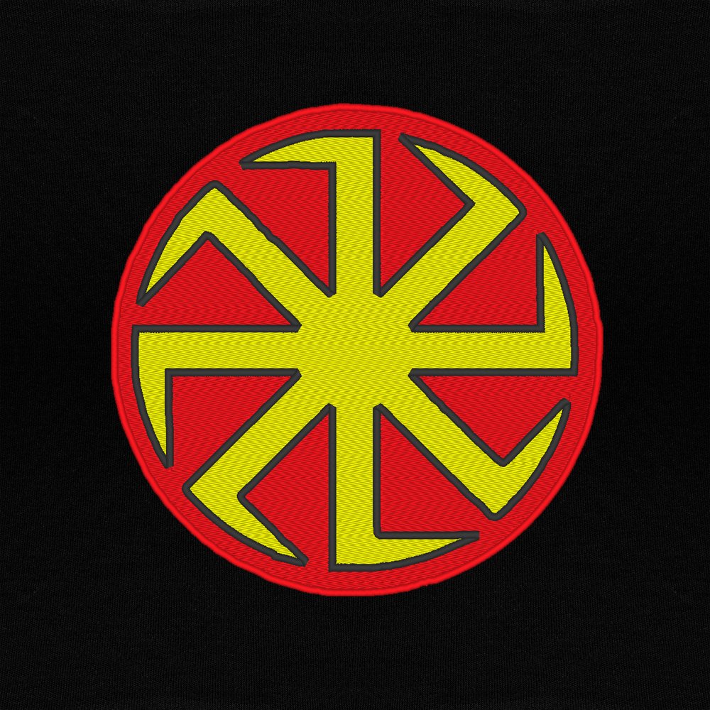 Kolovrat szvasztika hímzett minta Kolovrat szvasztika hímzett minta