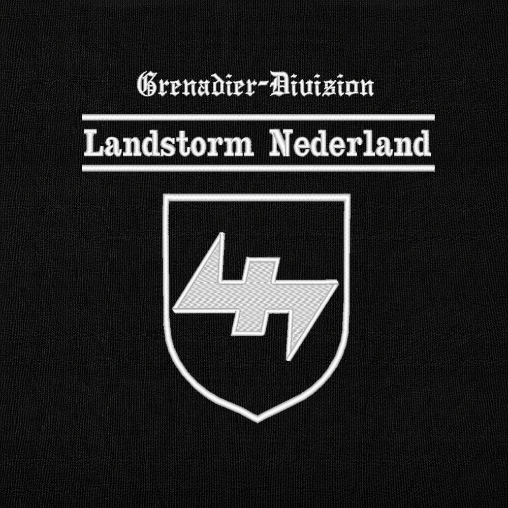 Waffen-SS Landstorm Nederland hímzett minta Waffen-SS Landstorm Nederland hímzett minta