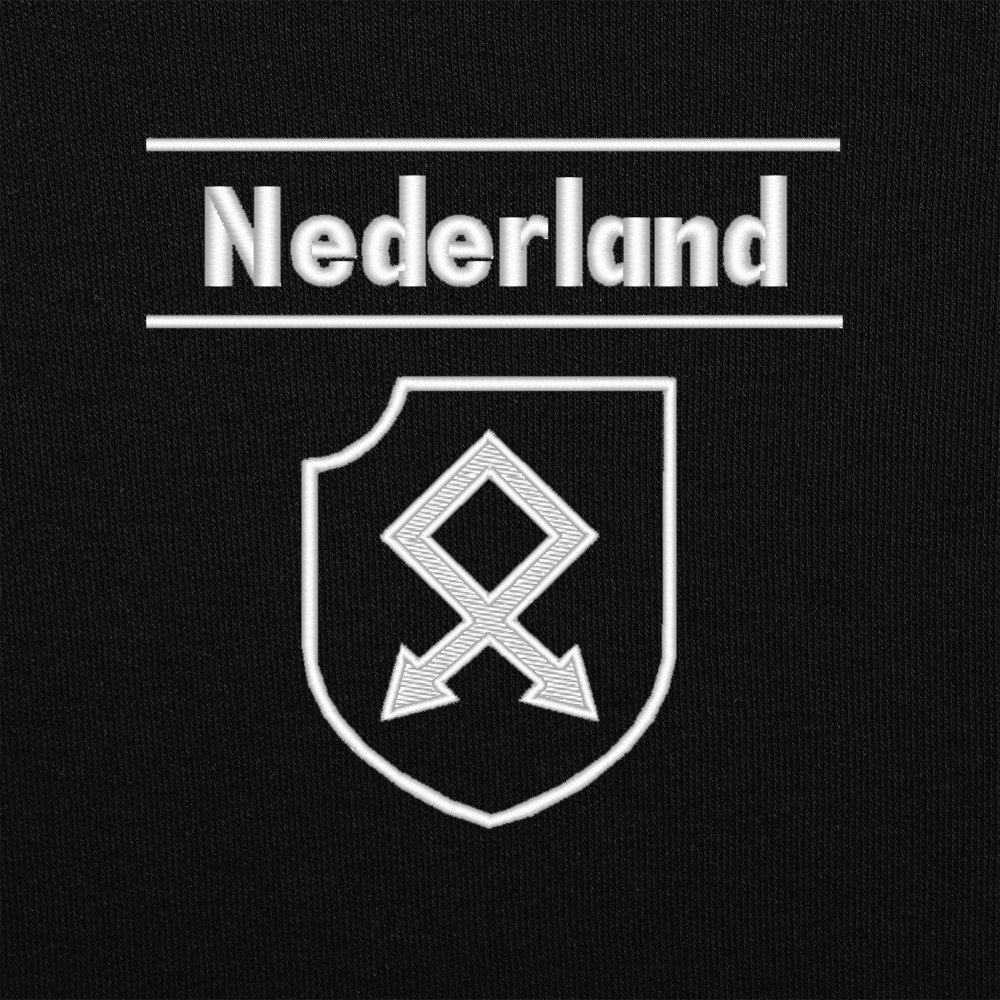 Waffen-SS Division Nederland hímzett minta Waffen-SS Division Nederland hímzett minta