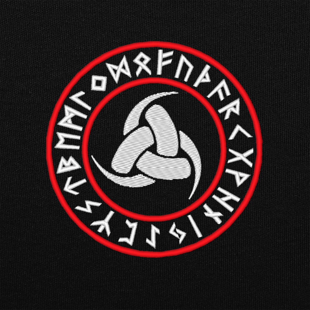 Odin Hármas Kürtje hímzett minta Odin Hármas Kürtje hímzett minta
