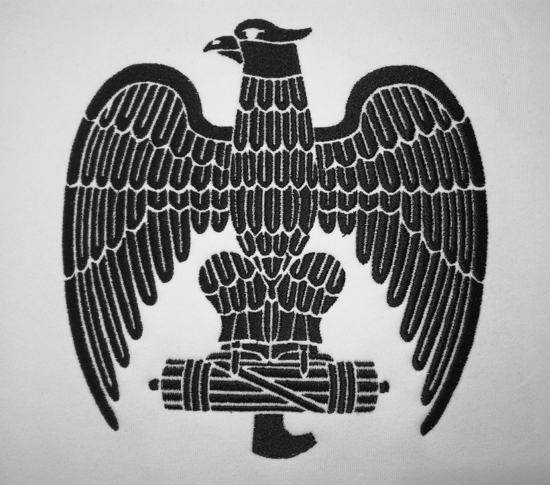 Fasiszta sas hímzett minta Fasiszta sas hímzett minta