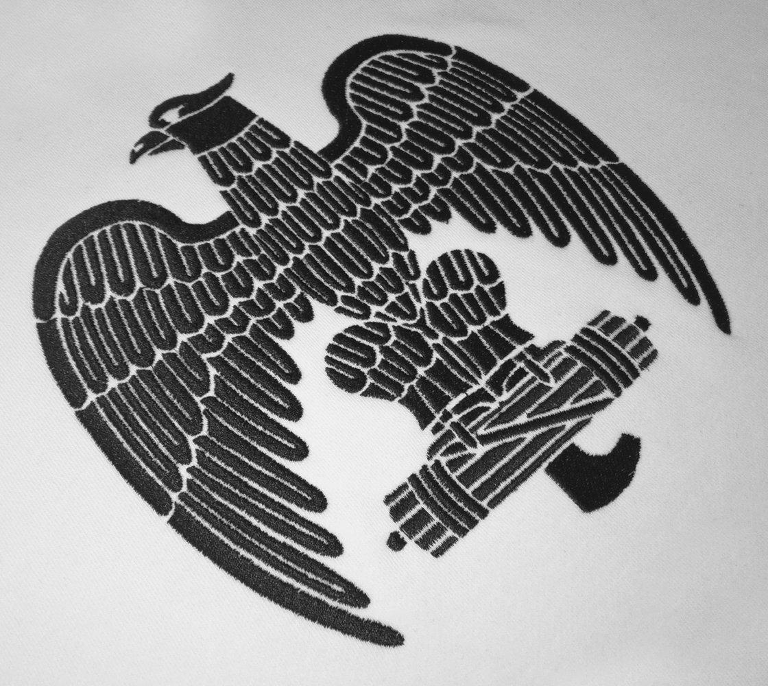 Fasiszta sas hímzett minta Fasiszta sas hímzett minta