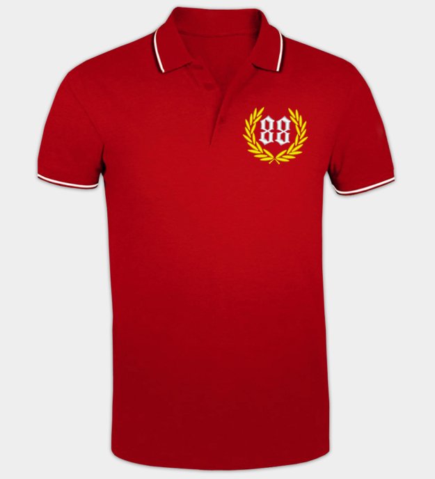 88 hímzett ingpóló