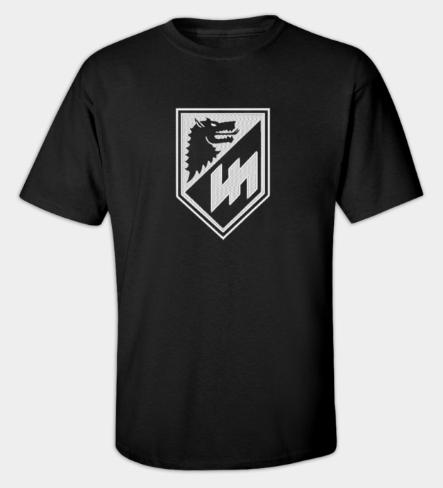 Werwolf insignia hímzett póló