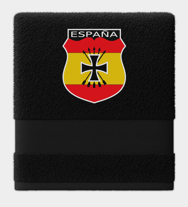 Division Azul hímzett törölköző