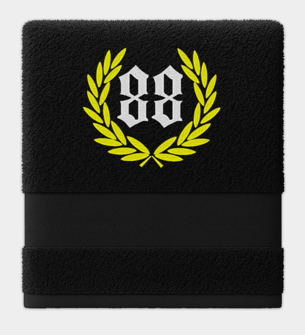 88 hímzett törölköző