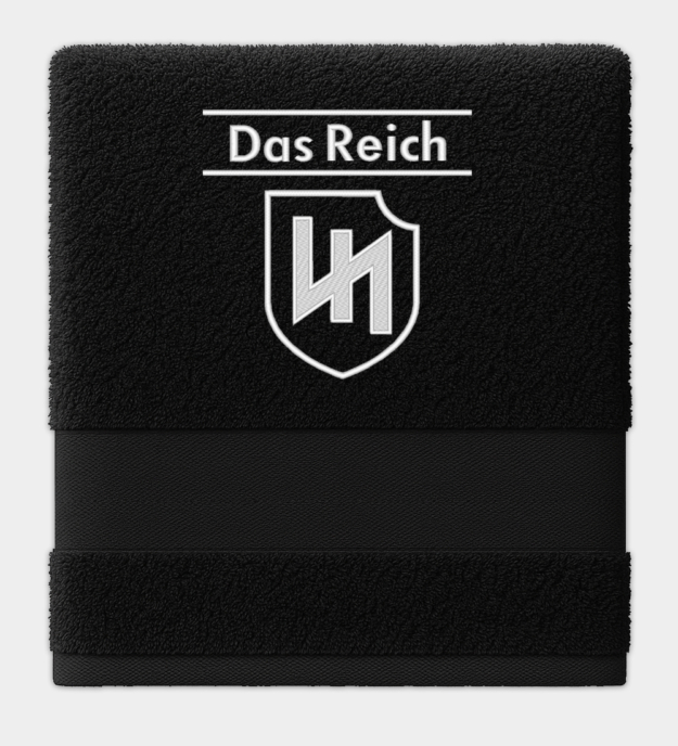 Das Reich hímzett törölköző