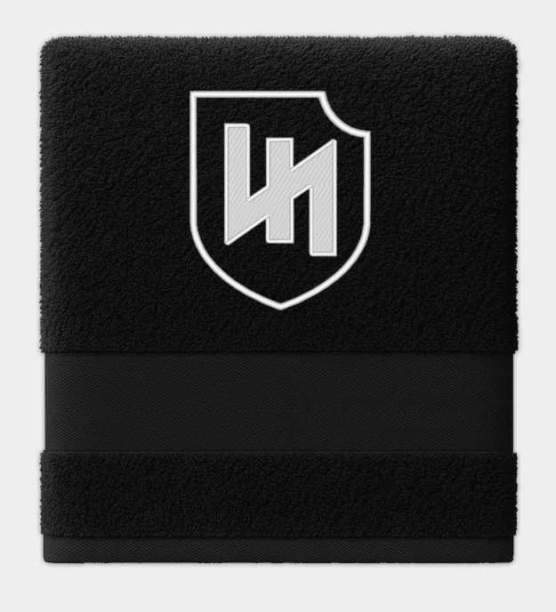 Das Reich insignia hímzett törölköző