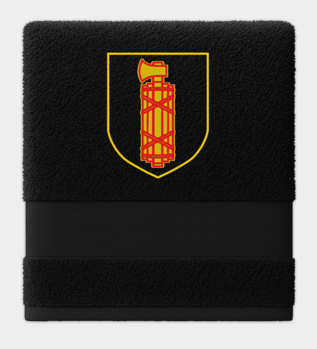 Division Waffen-SS Italia insignia hímzett törölköző