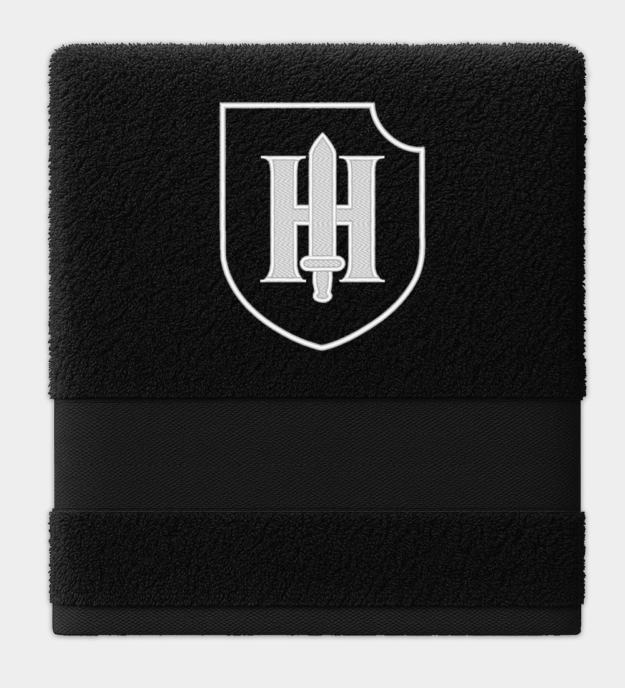 Division Waffen-SS Hohenstaufen Insignia Embroidered Towel