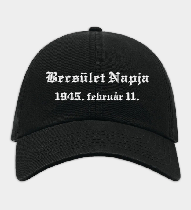 Becsület Napja hímzett baseball sapka