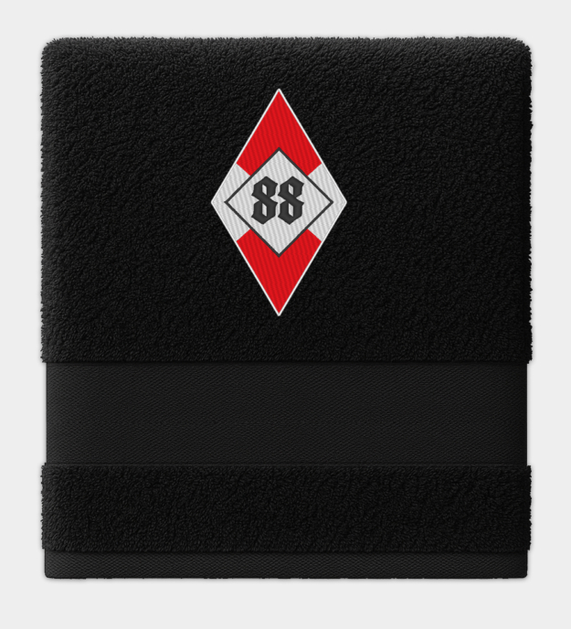 Hitlerjugend-jelvény hímzett törölköző