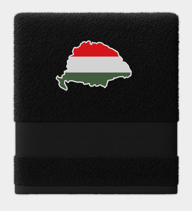Nagy-Magyarország hímzett törölköző