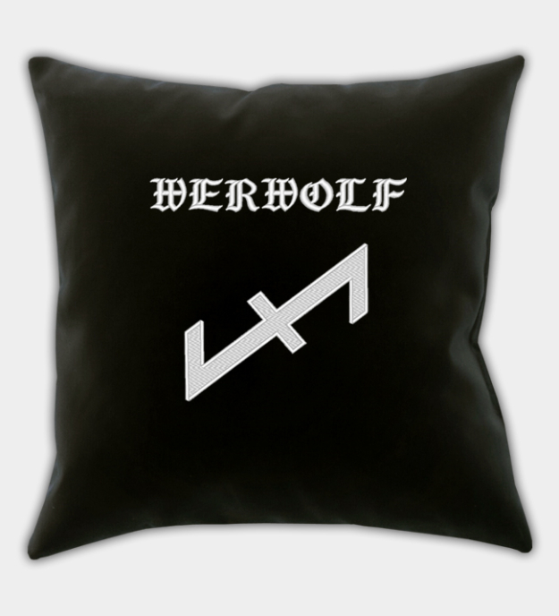 Unternehmen Werwolf hímzett díszpárna