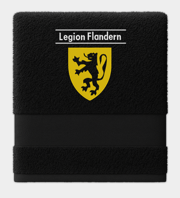 Waffen-SS Legion Flandern hímzett törölköző