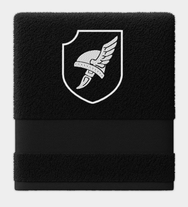 Waffen-SS Division Nibelungen insignia hímzett törölköző