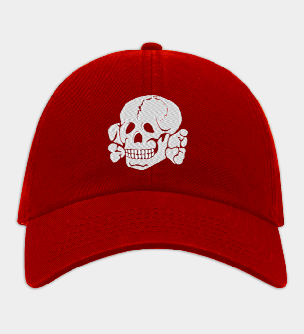 Waffen-SS Totenkopf hímzett baseball sapka
