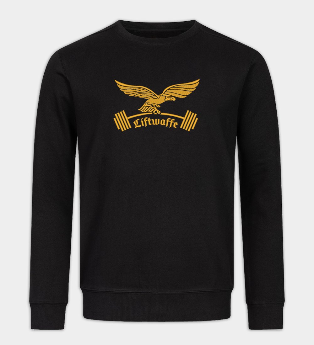 Liftwaffe hímzett pulóver Liftwaffe hímzett pulóver