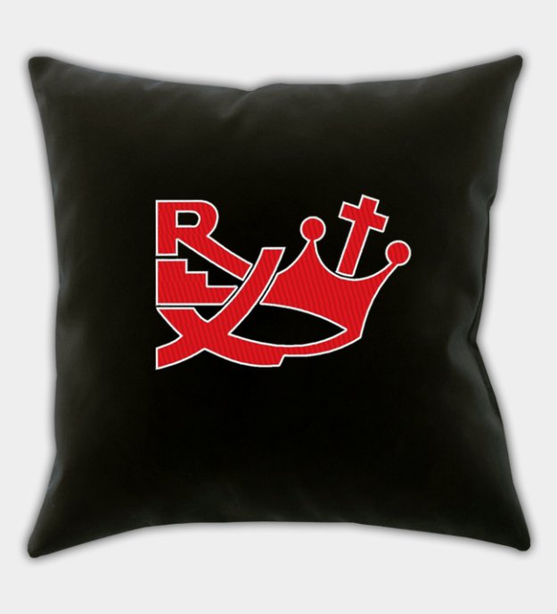 Rexista Párt jelvénye hímzett díszpárna