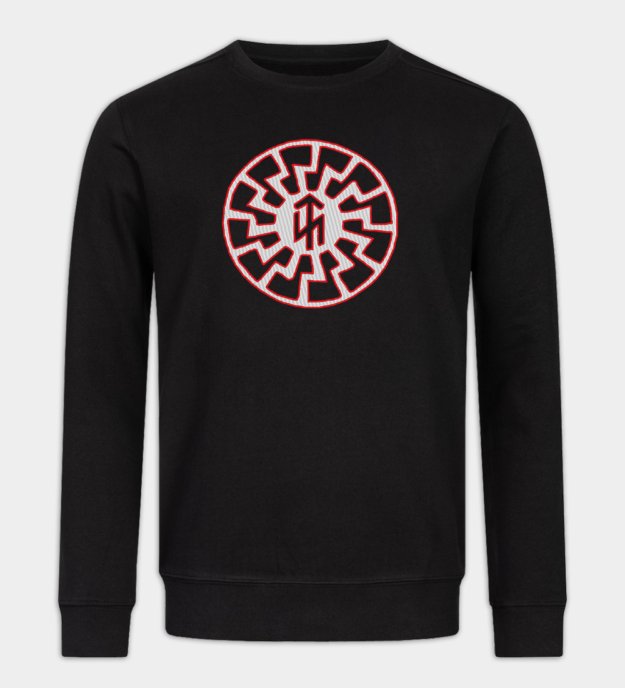 Thule Sonnenrad hímzett pulóver