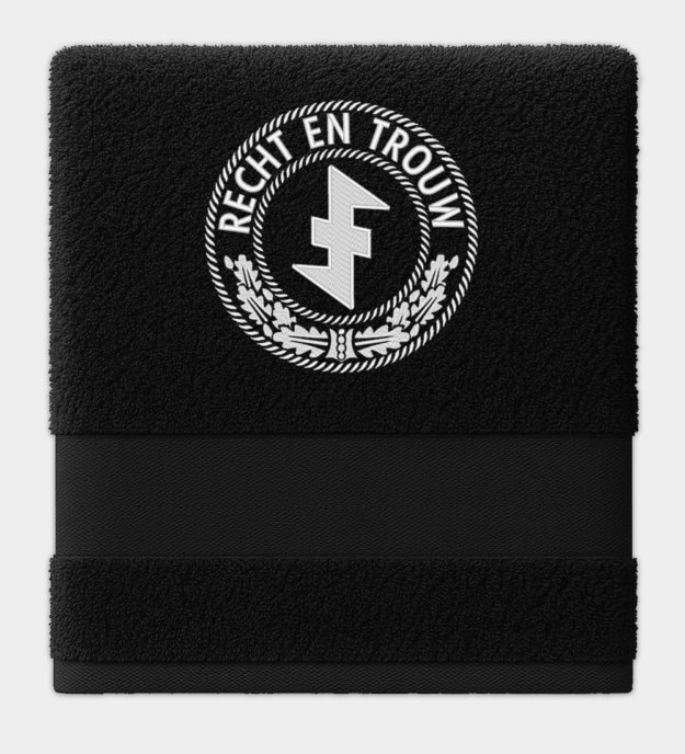 Recht en Trouw hímzett törölköző