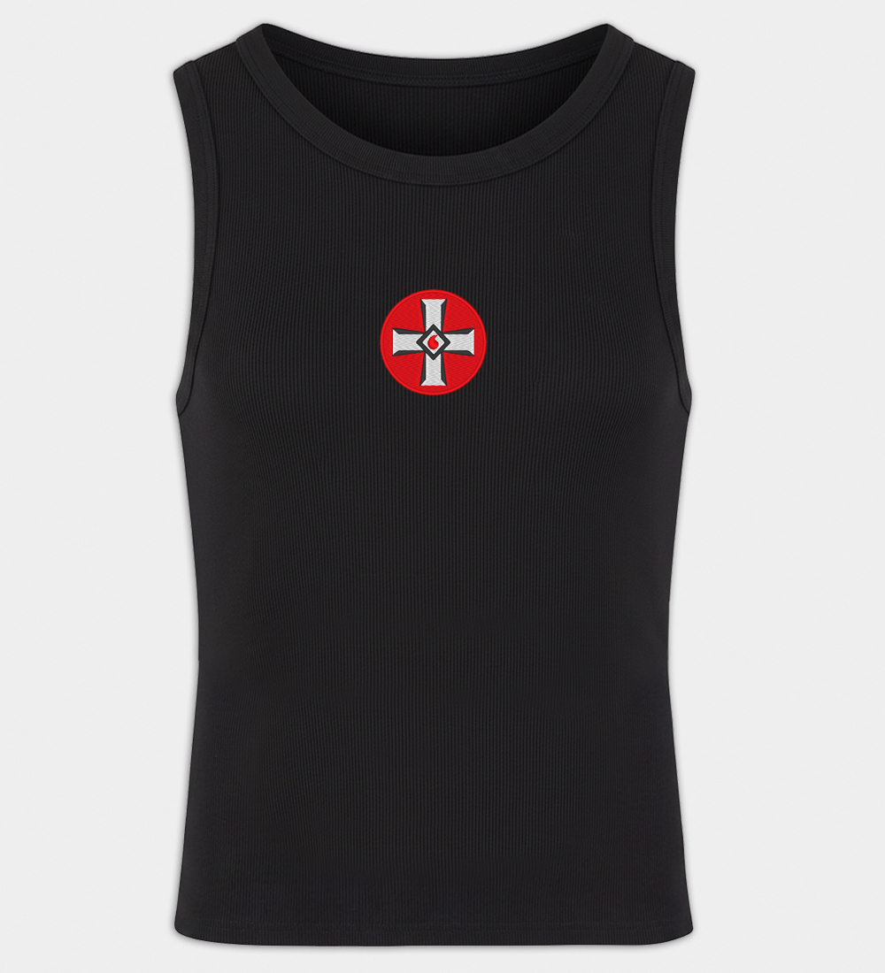 Blood Drop Cross hímzett férfi trikó Blood Drop Cross hímzett férfi trikó