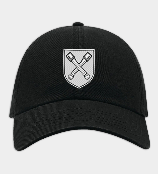 Dirlewanger Brigade hímzett fekete baseball sapka