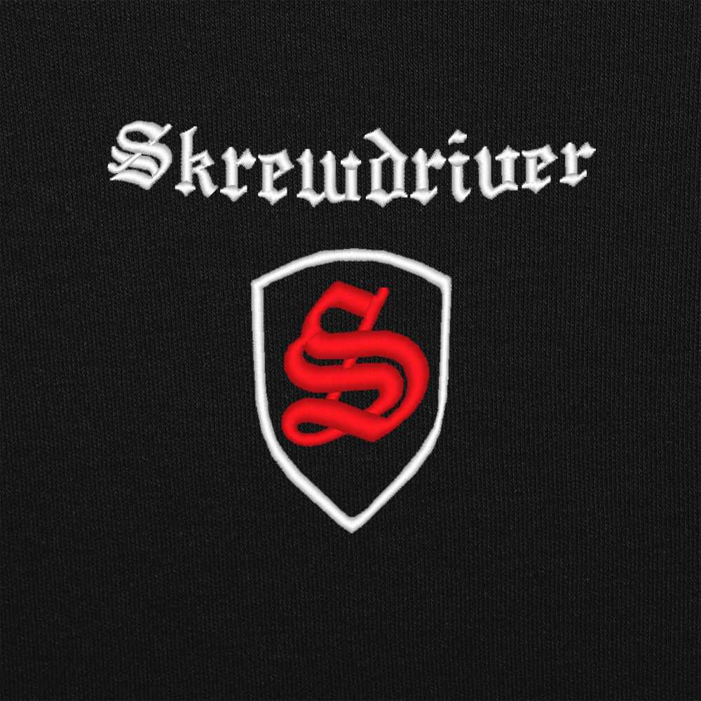 Skrewdriver hímzett minta Skrewdriver hímzett minta