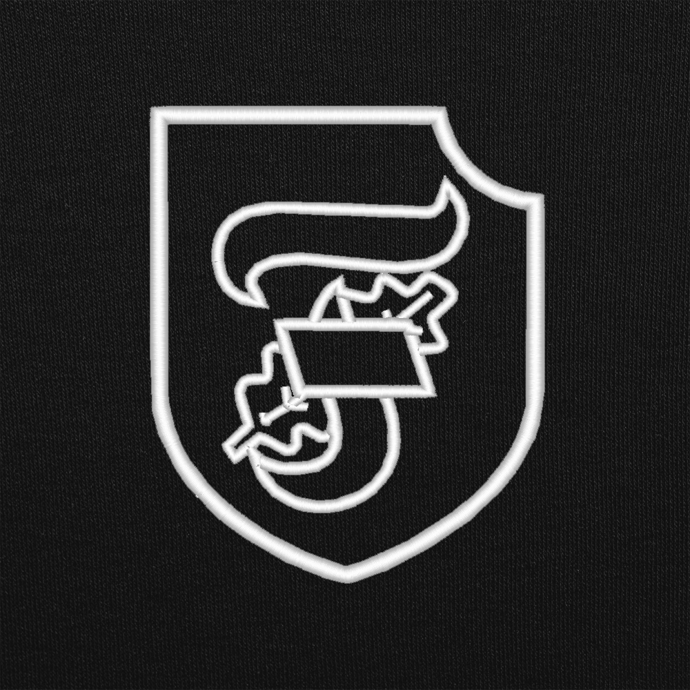 Waffen-SS Division Frundsberg insignia hímzett minta Waffen-SS Division Frundsberg insignia hímzett minta