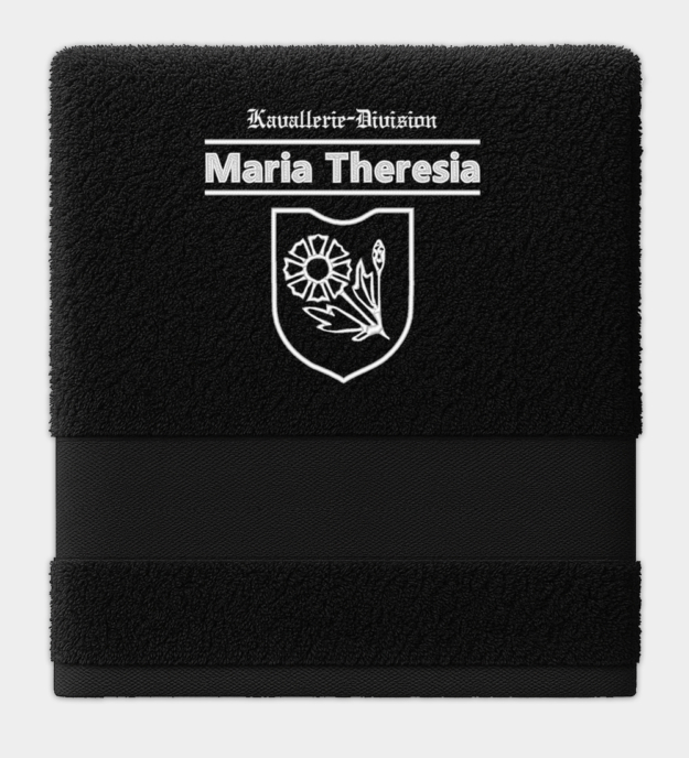 Waffen-SS Maria Theresia Division hímzett törölköző