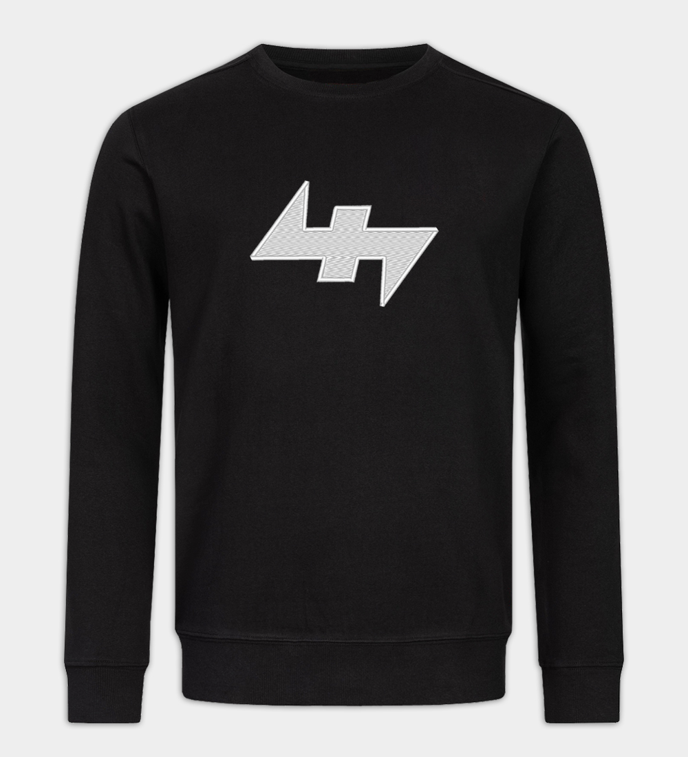 Wolfsangel hímzett pulóver Wolfsangel hímzett pulóver