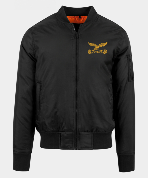 Liftwaffe hímzett bomberdzseki