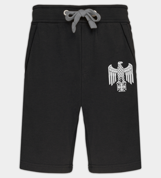 Reichsadler hímzett bermuda rövidnadrág