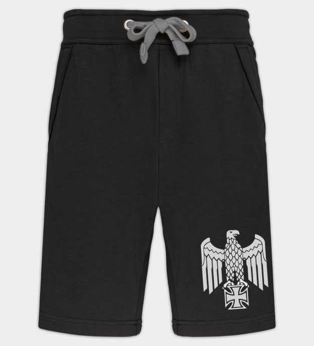 Deutsche Reichsadler hímzett bermuda rövidnadrág