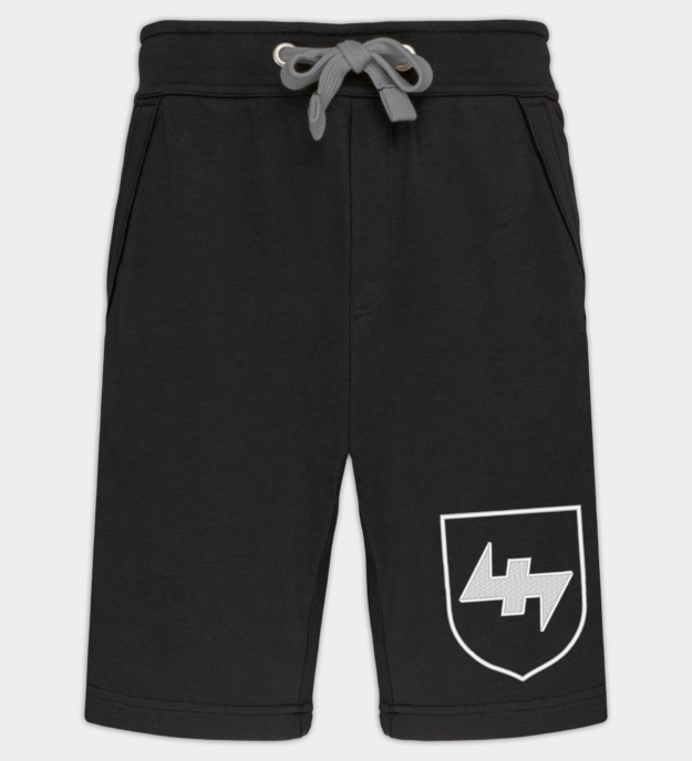 SS Landstorm Nederland Insignia hímzett bermuda rövidnadrág