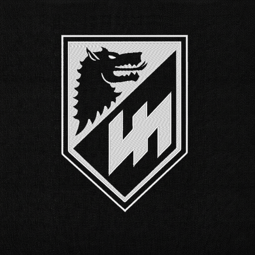 Unternehmen SS Werwolf Insignia hímzett minta Unternehmen SS Werwolf Insignia hímzett minta