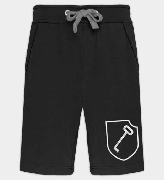 Waffen-SS Leibstandarte Adolf Hitler Insignia hímzett bermuda rövidnadrág