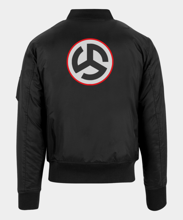 Flamand Triskelion hímzett bomberdzseki