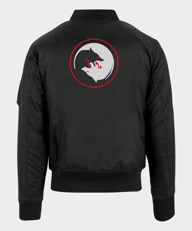 Odin farkasai hímzett bomberdzseki