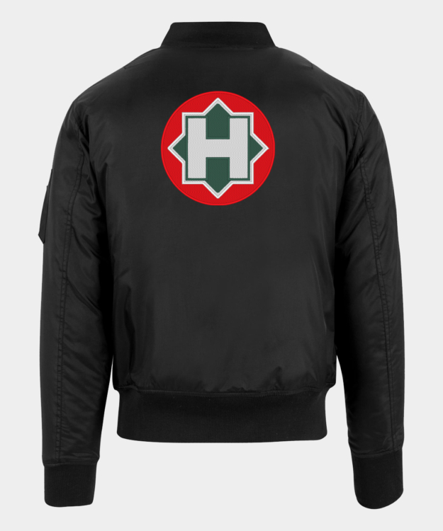 Pax Hungarica-jelvény hímzett bomberdzseki