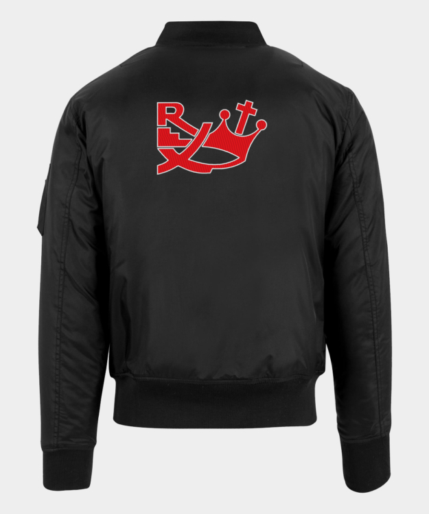 Rexista-jelvény hímzett bomberdzseki