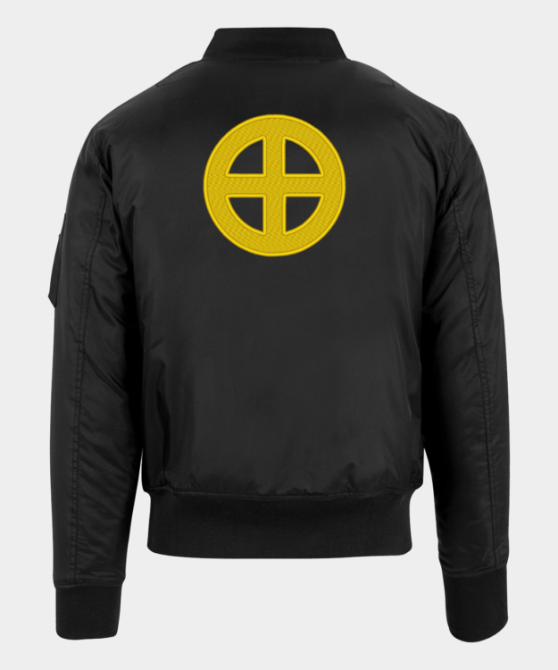 Sonnekreuz napkereszt hímzett bomberdzseki