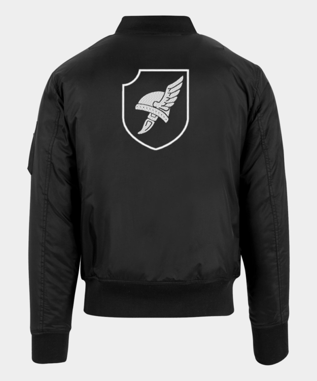 SS Division Nibelungen Insignia hímzett bomberdzseki